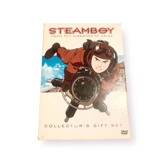 Steamboy Collector’s Gift Set  (box includes DVD, postcards, manga, and book) - Picture 1 of 5